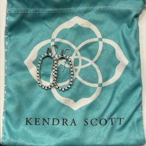 Kendra Scott Elle Open Frame Crystal Drop Earrings